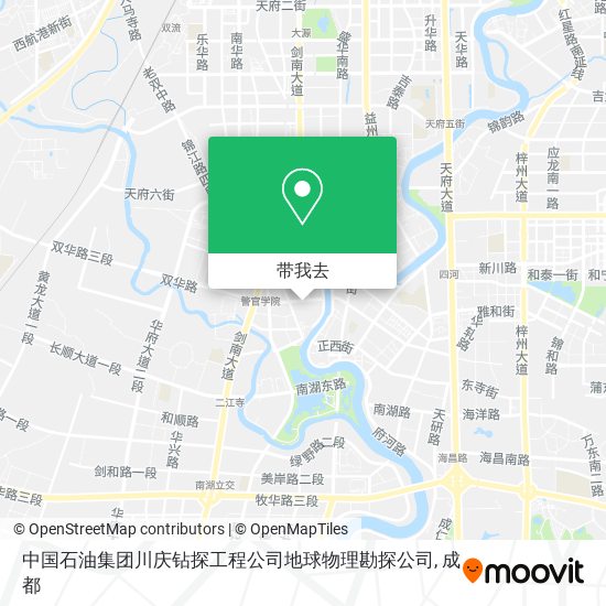 中国石油集团川庆钻探工程公司地球物理勘探公司地图