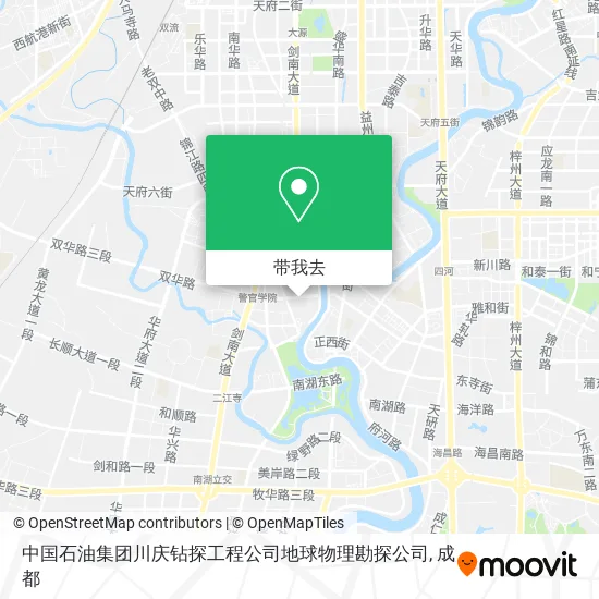 中国石油集团川庆钻探工程公司地球物理勘探公司地图