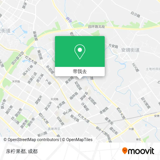 亲柠果都地图