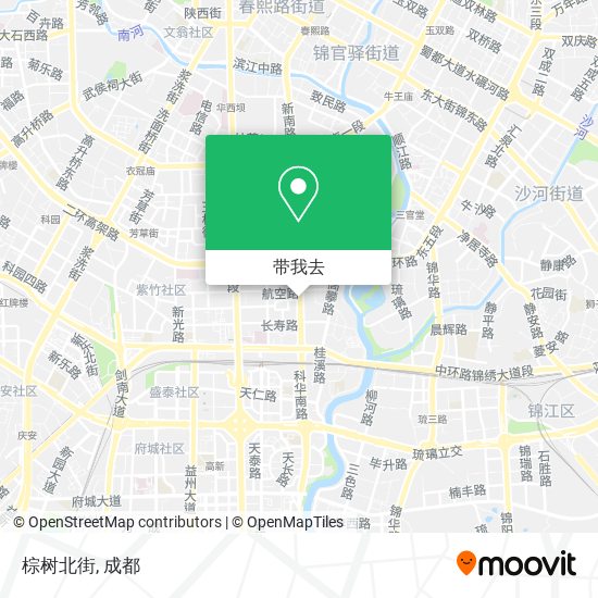 棕树北街地图