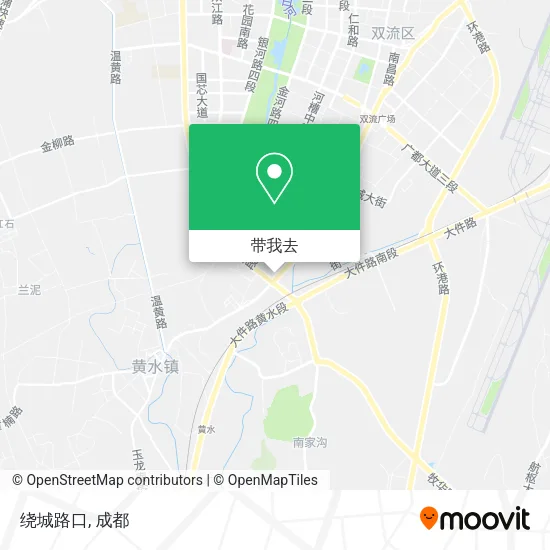 绕城路口地图