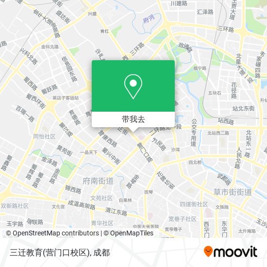 三迁教育(营门口校区)地图