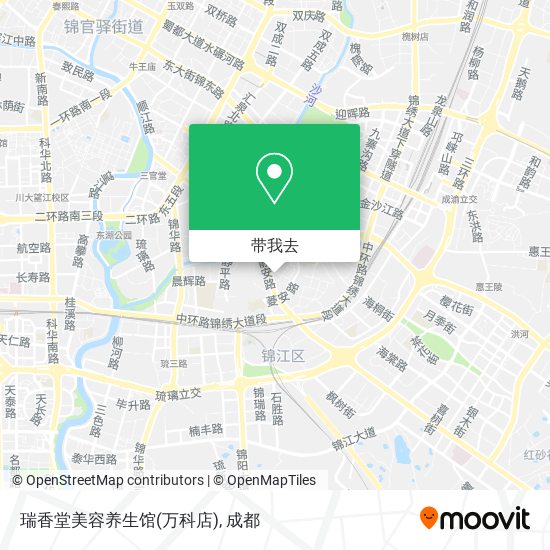 瑞香堂美容养生馆(万科店)地图