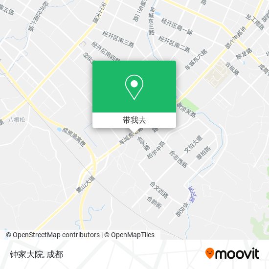钟家大院地图