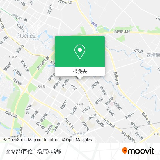 企划部(百伦广场店)地图
