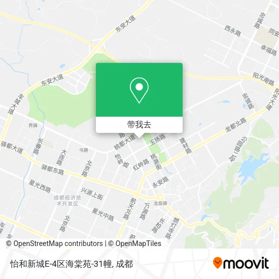 怡和新城E-4区海棠苑-31幢地图