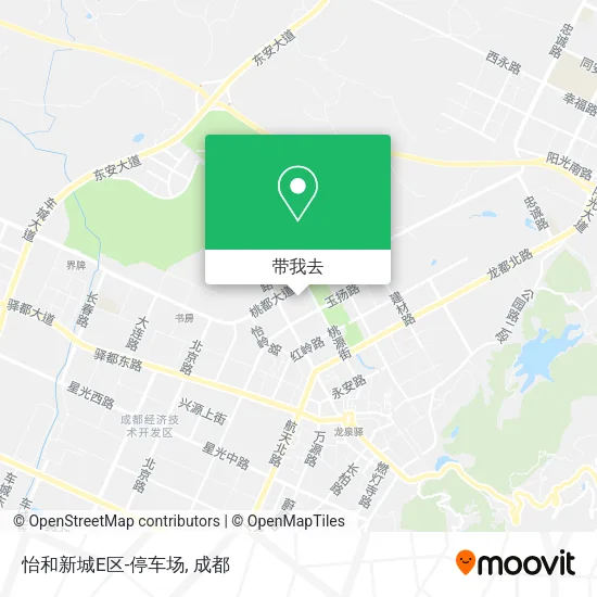 怡和新城E区-停车场地图
