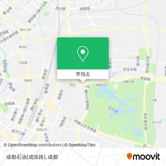 成都石油(成洛路)地图