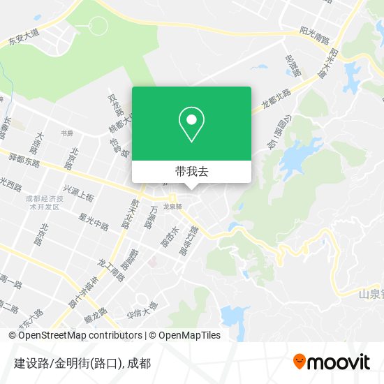 建设路/金明街(路口)地图