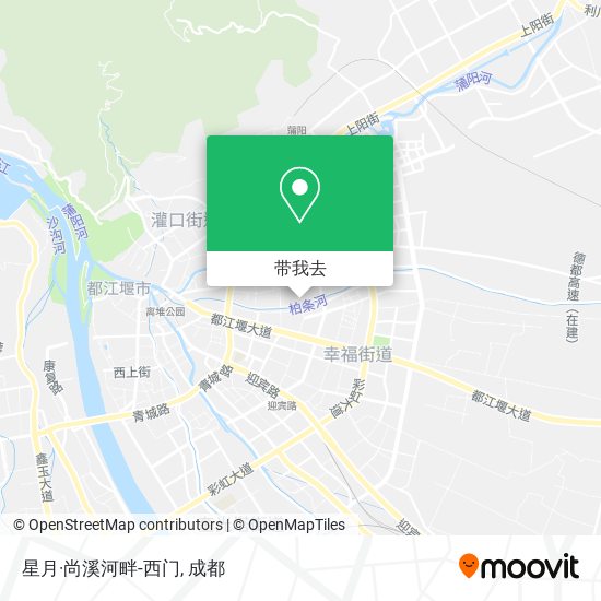 星月·尚溪河畔-西门地图
