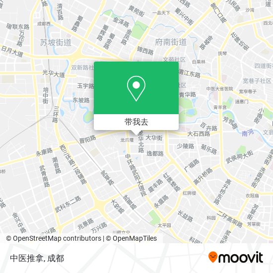中医推拿地图