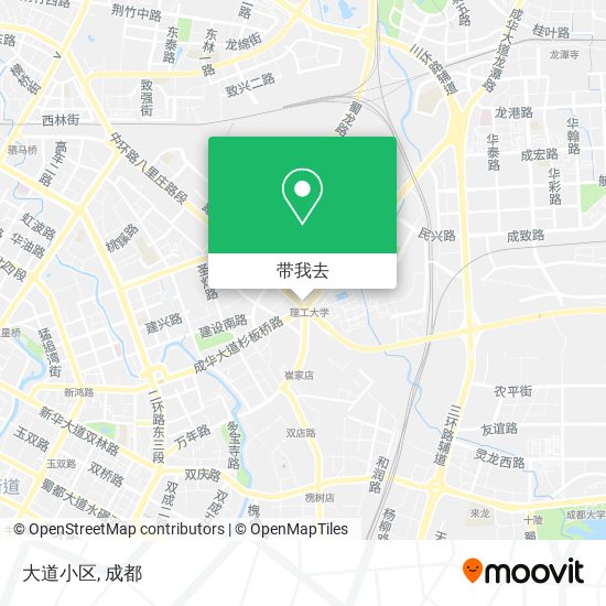 大道小区地图
