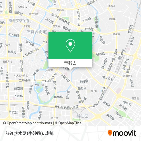 前锋热水器(牛沙路)地图
