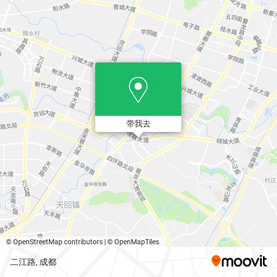 二江路地图