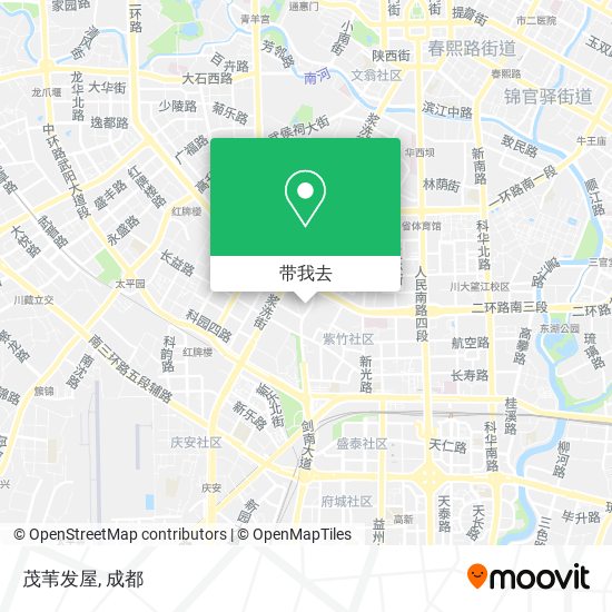 茂苇发屋地图