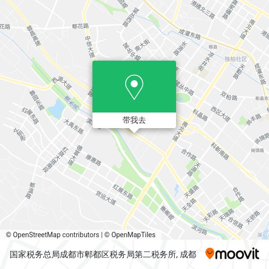 国家税务总局成都市郫都区税务局第二税务所地图