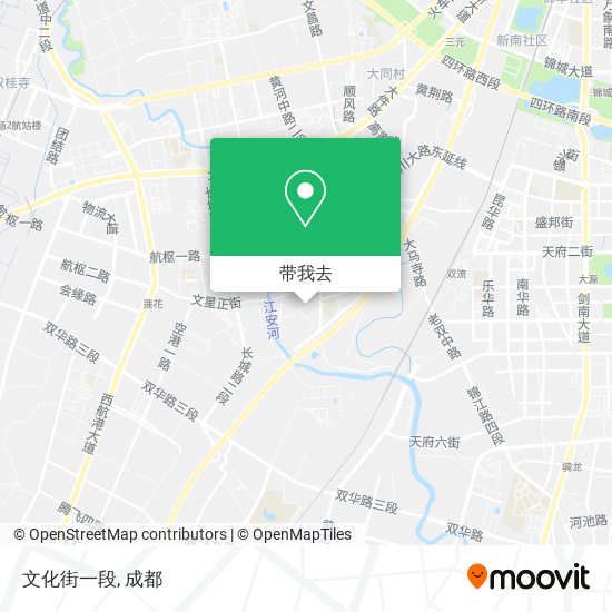 文化街一段地图
