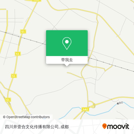 四川井壹合文化传播有限公司地图