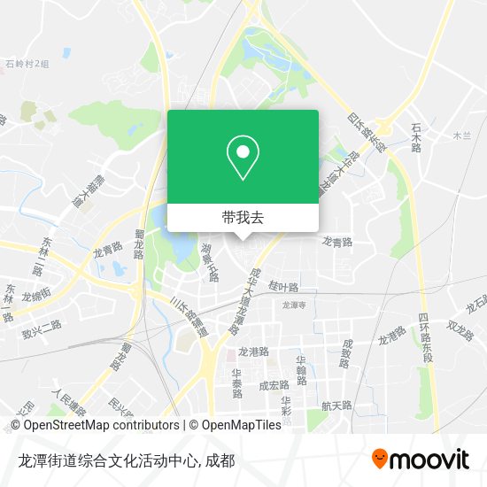 龙潭街道综合文化活动中心地图
