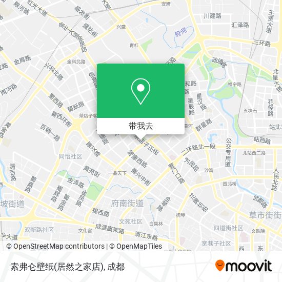 索弗仑壁纸(居然之家店)地图