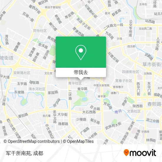 军干所南苑地图