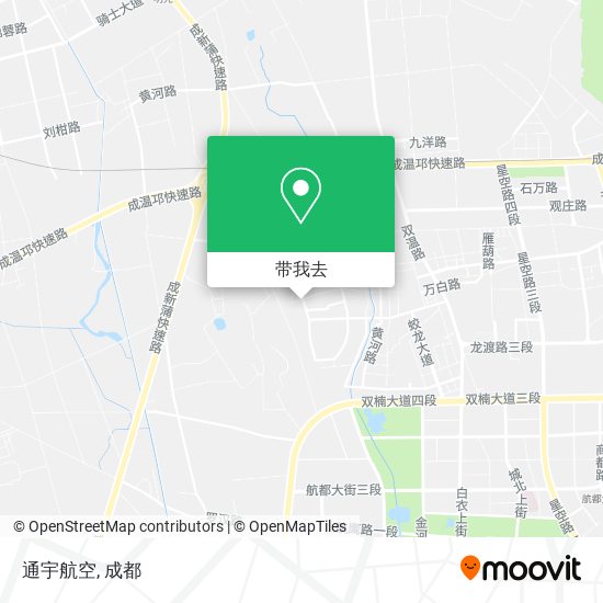 通宇航空地图