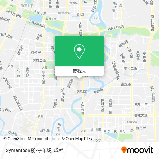 SymantecB楼-停车场地图