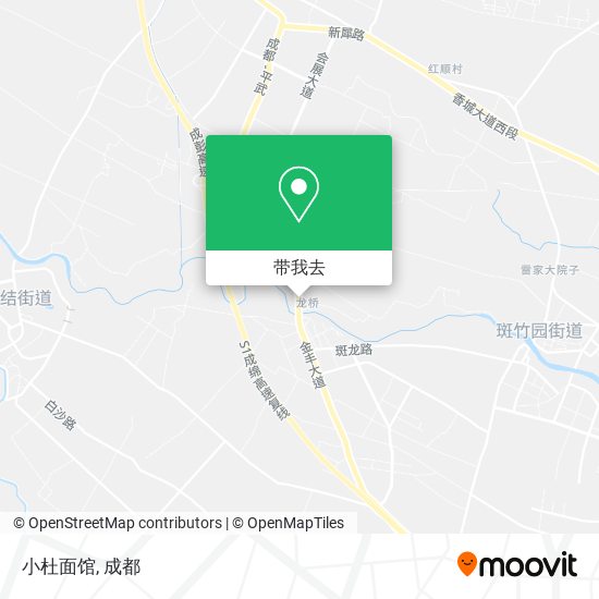小杜面馆地图