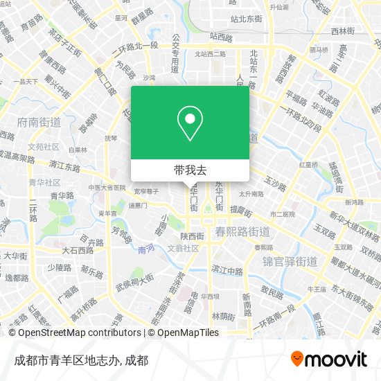 成都市青羊区地志办地图