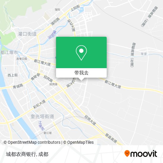 城都农商银行地图