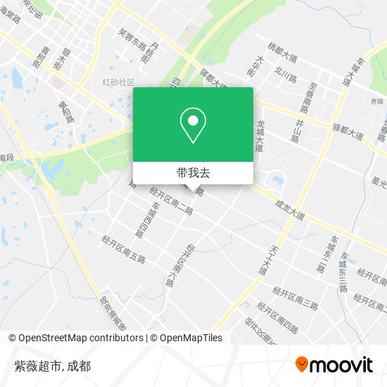 紫薇超市地图