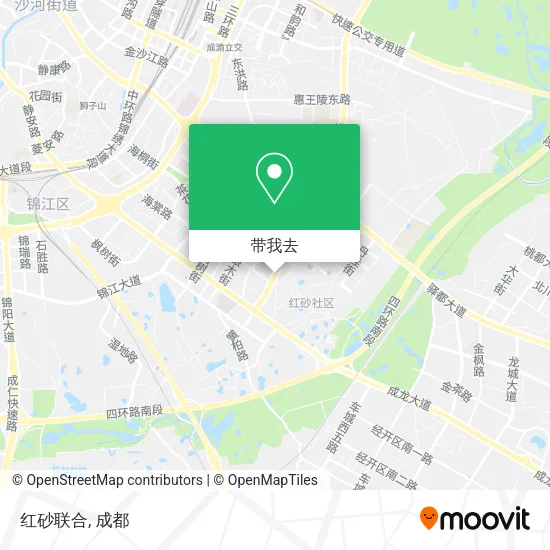 红砂联合地图
