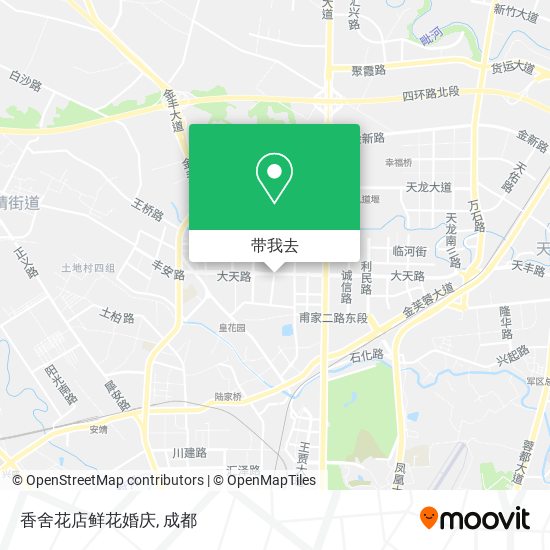 香舍花店鲜花婚庆地图