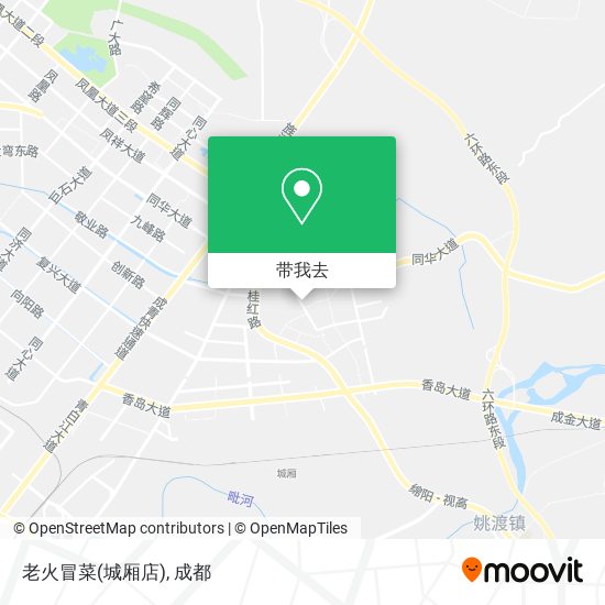 老火冒菜(城厢店)地图