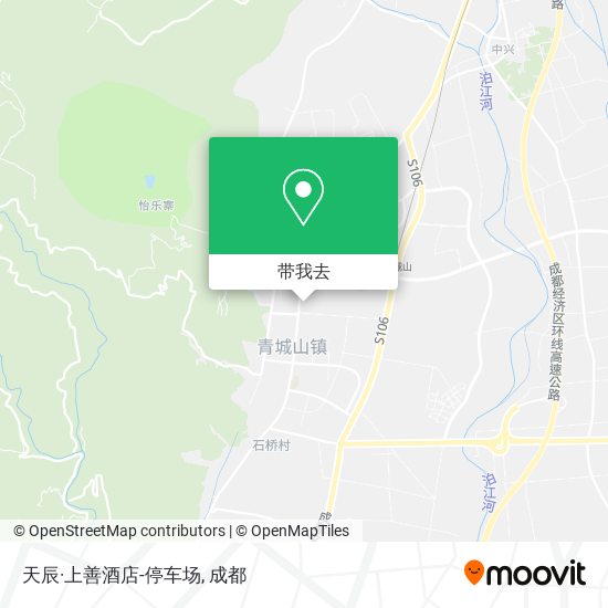 天辰·上善酒店-停车场地图