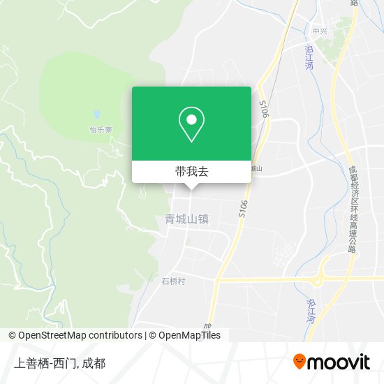 上善栖-西门地图