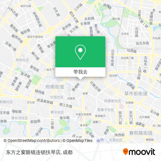 东方之窗眼镜连锁扶琴店地图