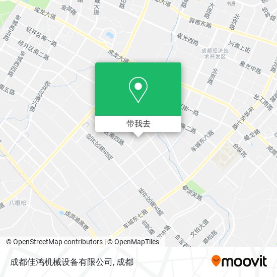 成都佳鸿机械设备有限公司地图