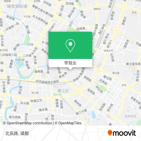 北辰路地图