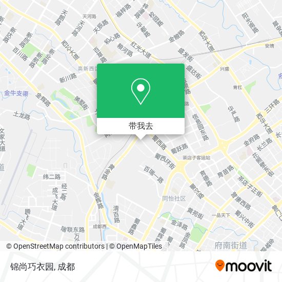 锦尚巧衣园地图