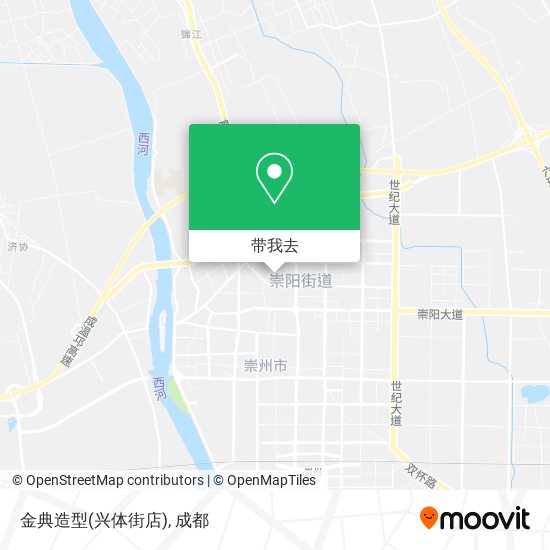 金典造型(兴体街店)地图