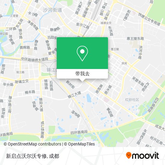 新启点沃尔沃专修地图