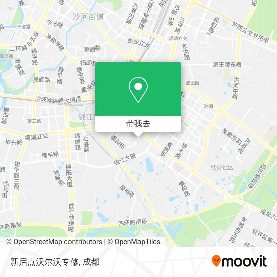 新启点沃尔沃专修地图
