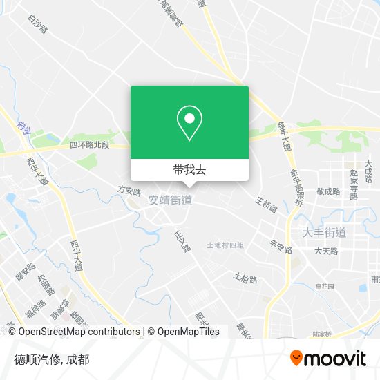 德顺汽修地图