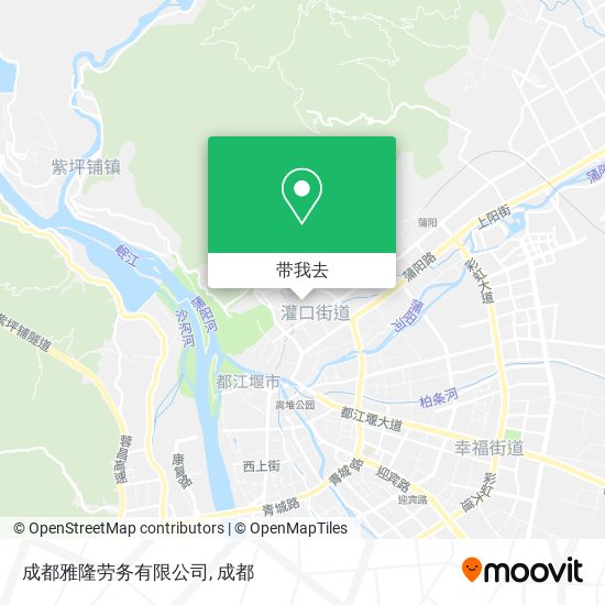 成都雅隆劳务有限公司地图