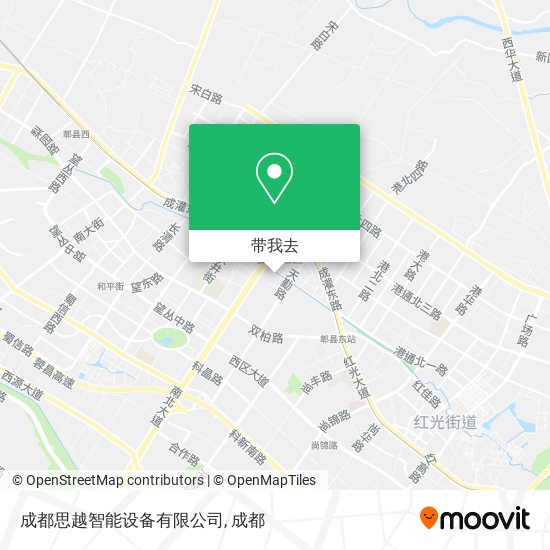 成都思越智能设备有限公司地图