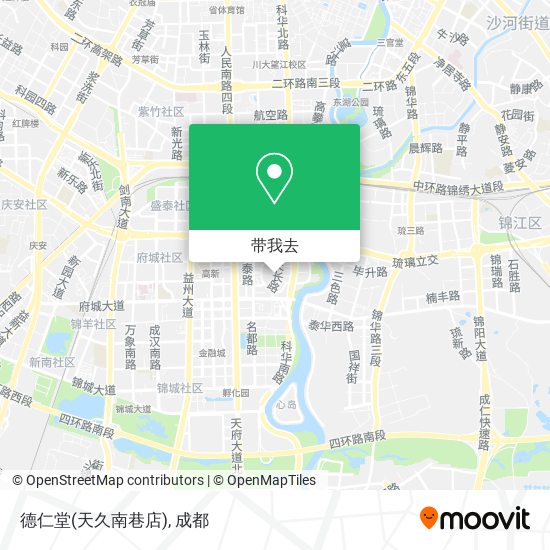 德仁堂(天久南巷店)地图