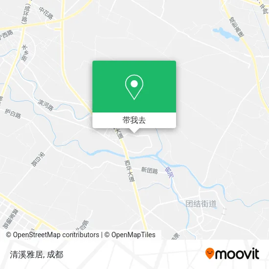 清溪雅居地图