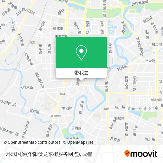 环球国旅(华阳伏龙东街服务网点)地图