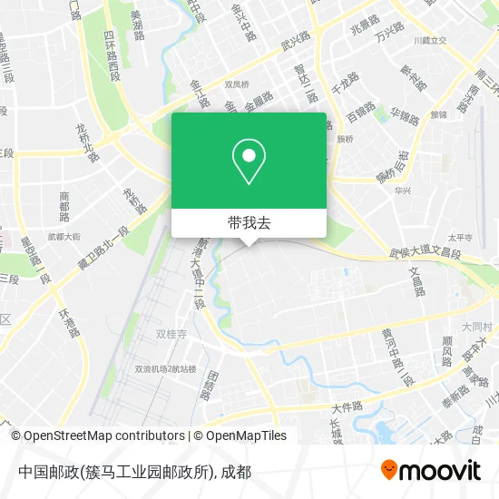 中国邮政(簇马工业园邮政所)地图